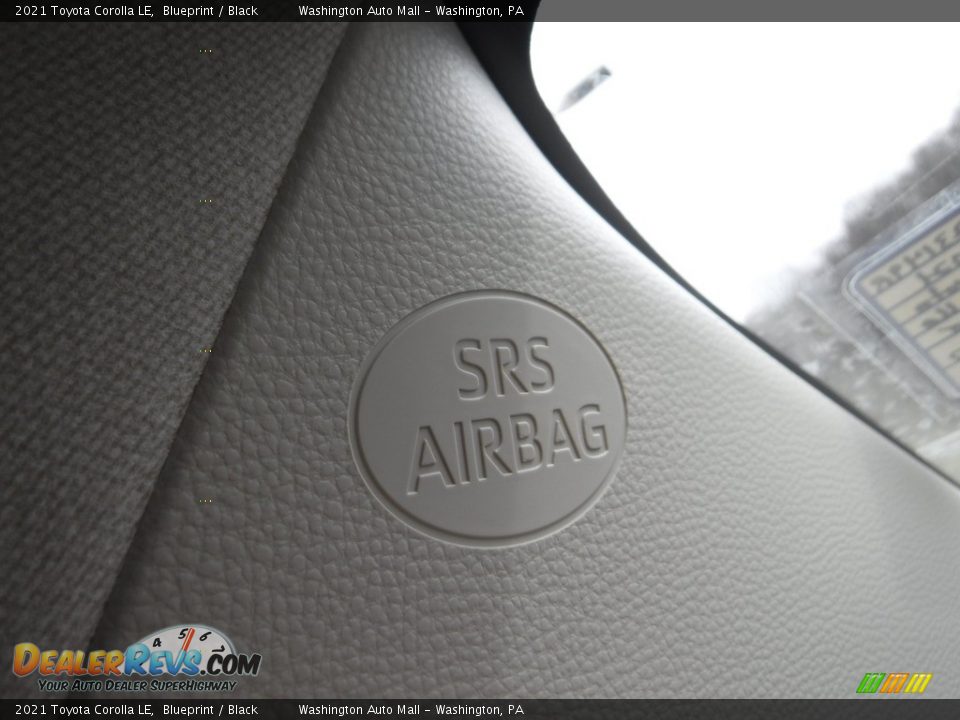 2021 Toyota Corolla LE Blueprint / Black Photo #22