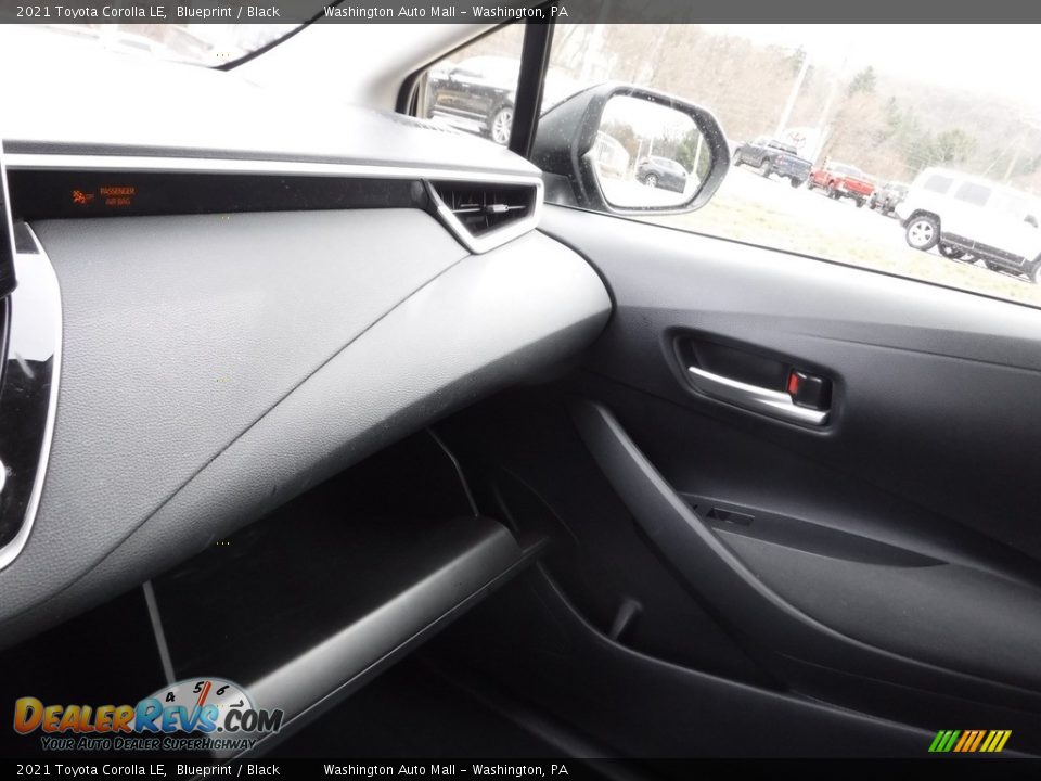2021 Toyota Corolla LE Blueprint / Black Photo #25