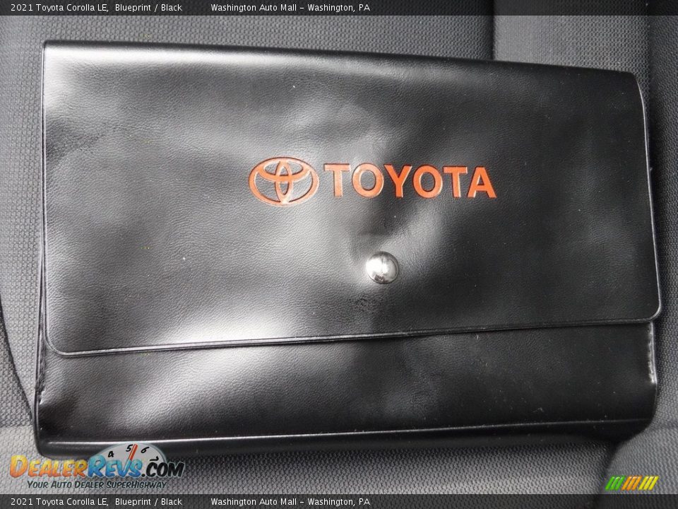 2021 Toyota Corolla LE Blueprint / Black Photo #27