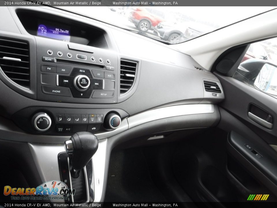 2014 Honda CR-V EX AWD Mountain Air Metallic / Beige Photo #25