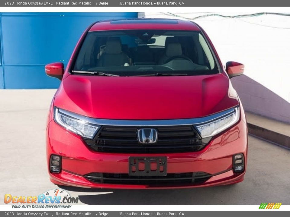 2023 Honda Odyssey EX-L Radiant Red Metallic II / Beige Photo #3