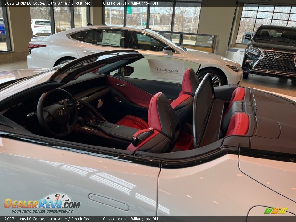 Front Seat of 2023 Lexus LC Coupe Photo #3