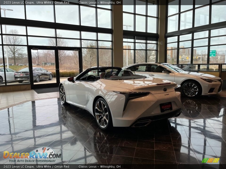 Ultra White 2023 Lexus LC Coupe Photo #4