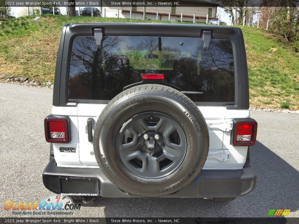 2023 Jeep Wrangler Sport 4x4 Bright White / Black Photo #8