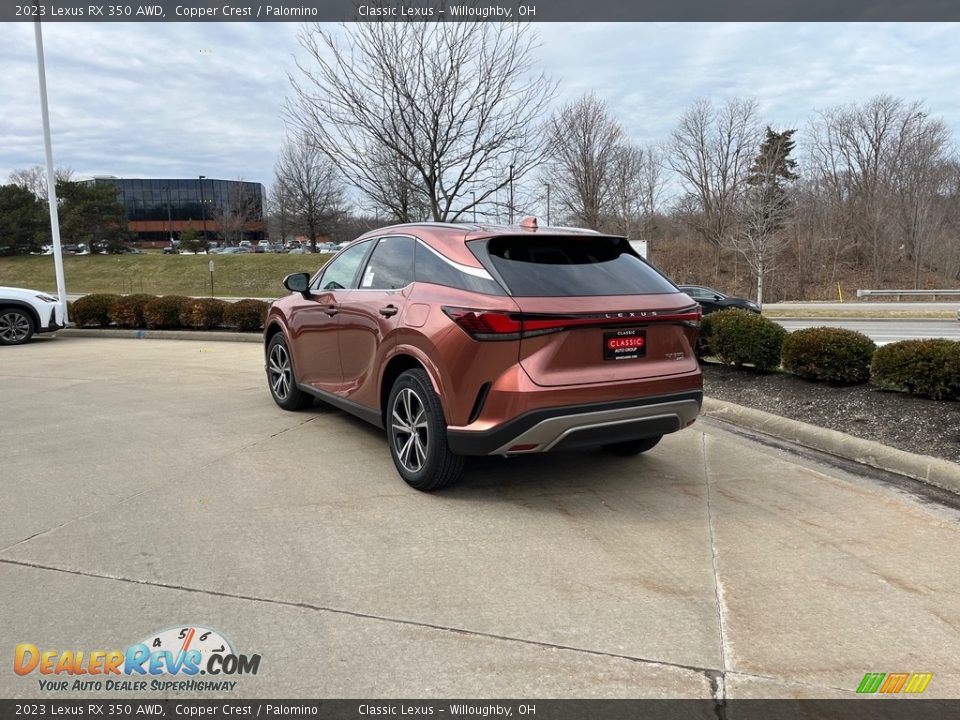 2023 Lexus RX 350 AWD Copper Crest / Palomino Photo #2