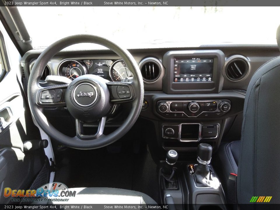 Dashboard of 2023 Jeep Wrangler Sport 4x4 Photo #18