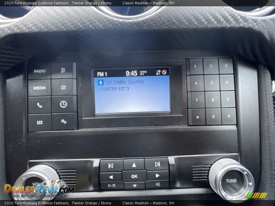 Controls of 2020 Ford Mustang EcoBoost Fastback Photo #11