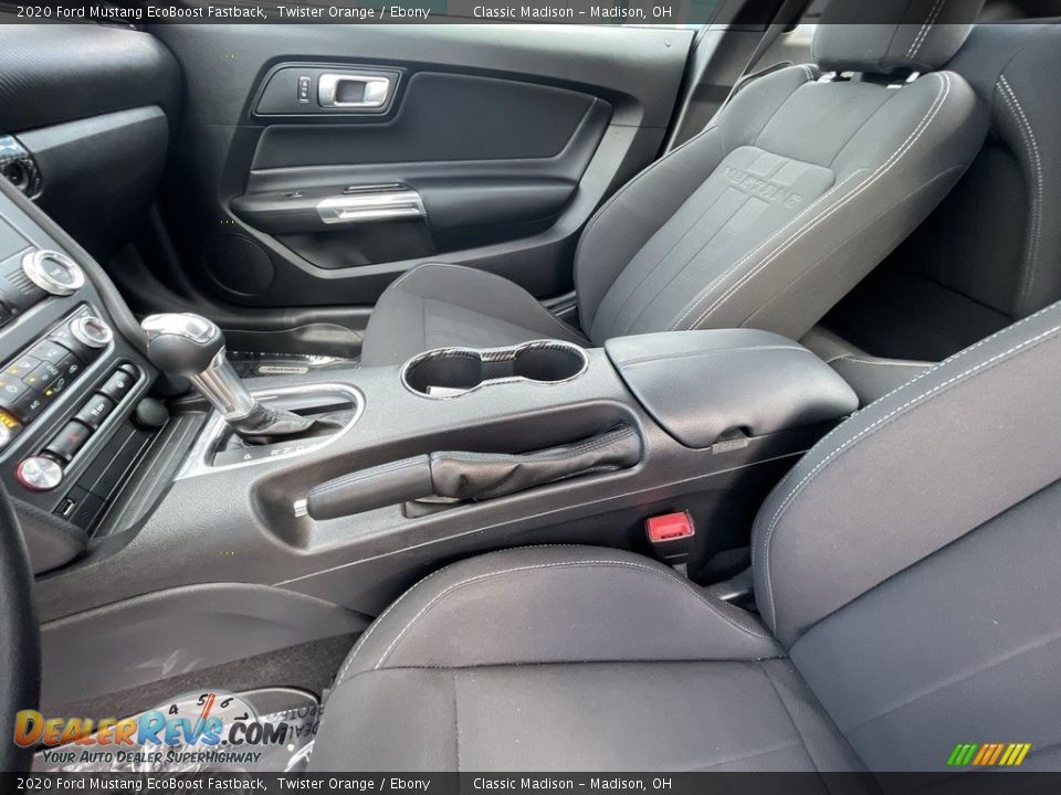 Front Seat of 2020 Ford Mustang EcoBoost Fastback Photo #15