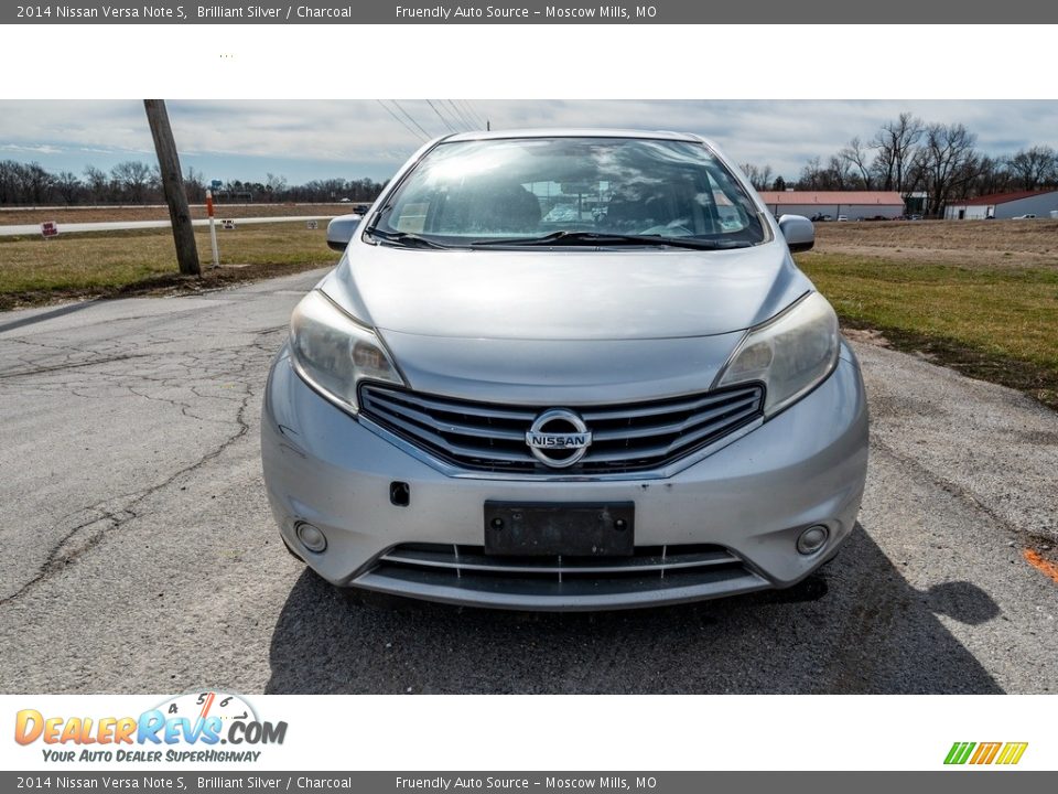 2014 Nissan Versa Note S Brilliant Silver / Charcoal Photo #9