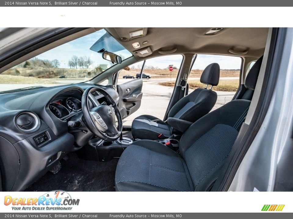 2014 Nissan Versa Note S Brilliant Silver / Charcoal Photo #18