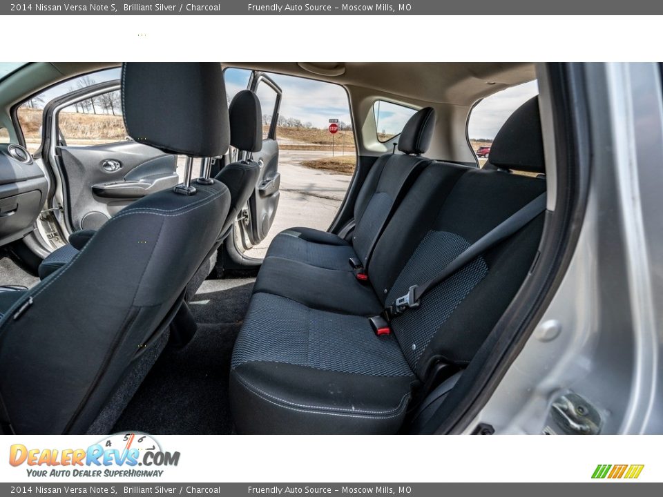 2014 Nissan Versa Note S Brilliant Silver / Charcoal Photo #20