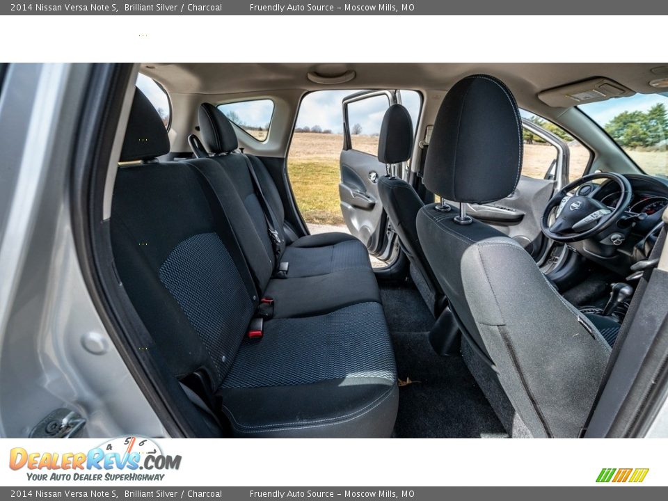 2014 Nissan Versa Note S Brilliant Silver / Charcoal Photo #22