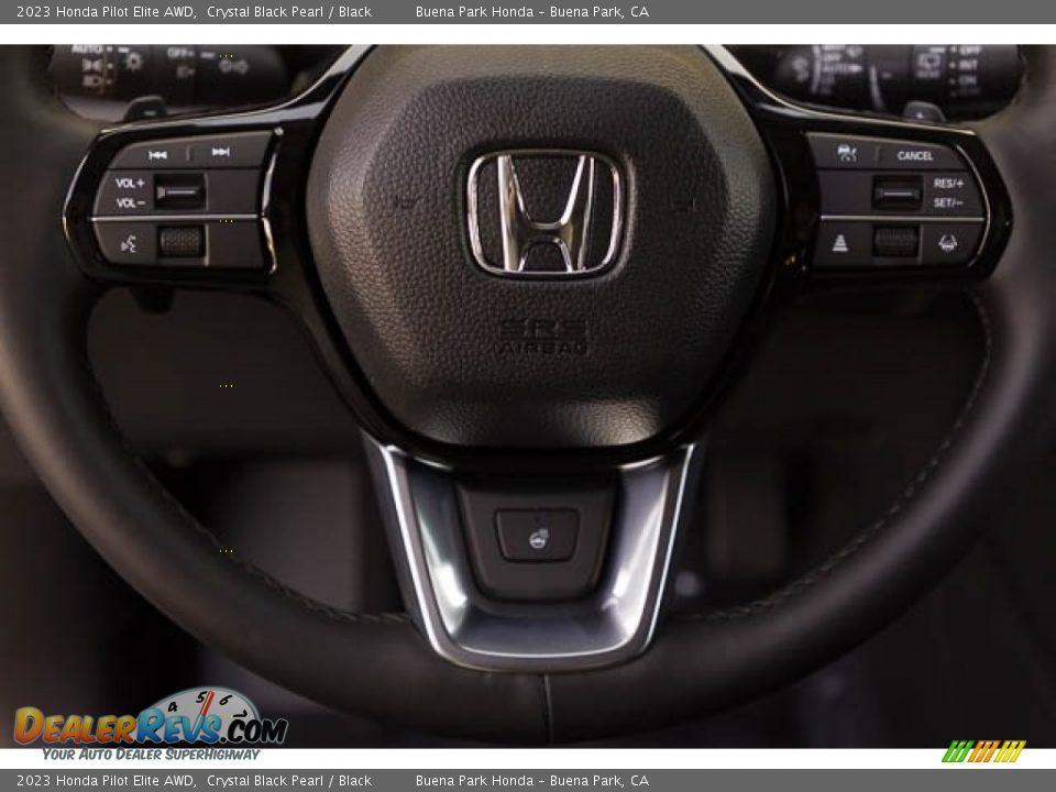 2023 Honda Pilot Elite AWD Steering Wheel Photo #19