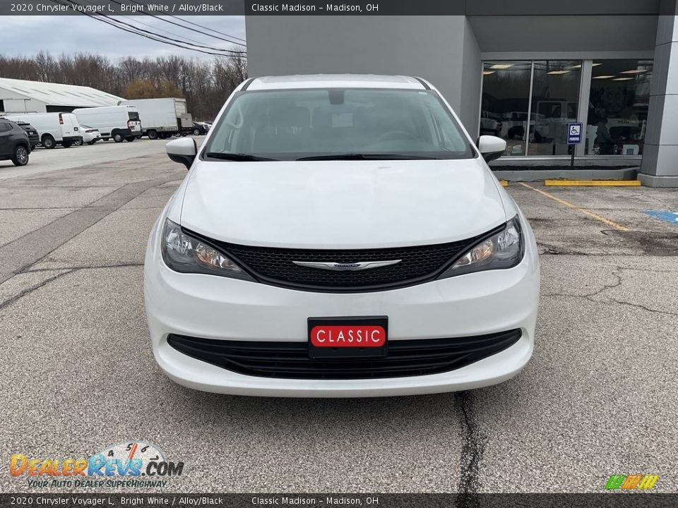 2020 Chrysler Voyager L Bright White / Alloy/Black Photo #11