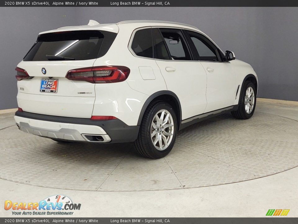 2020 BMW X5 sDrive40i Alpine White / Ivory White Photo #3