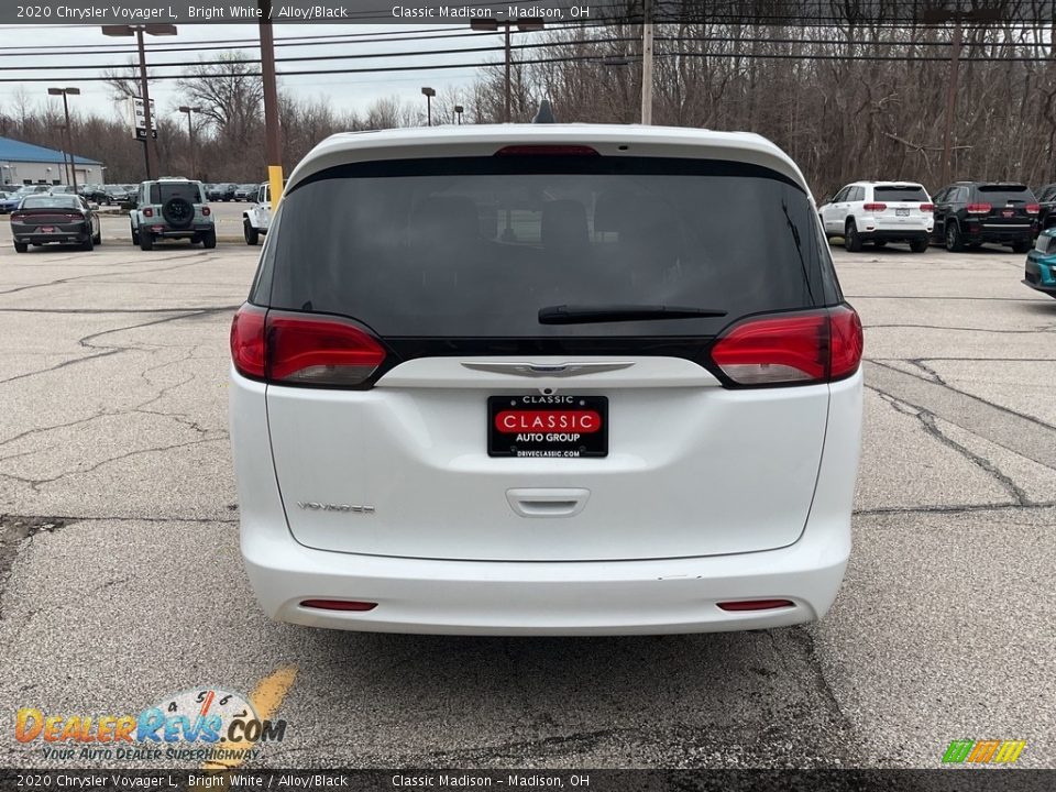 2020 Chrysler Voyager L Bright White / Alloy/Black Photo #12