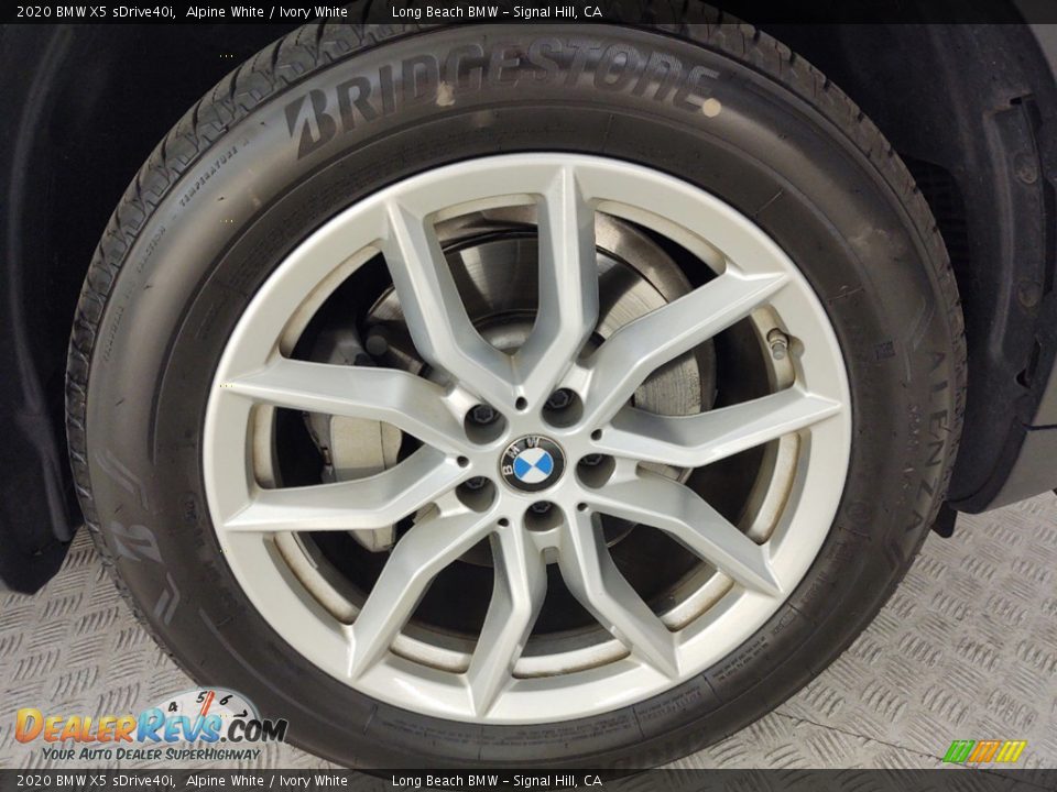 2020 BMW X5 sDrive40i Alpine White / Ivory White Photo #7