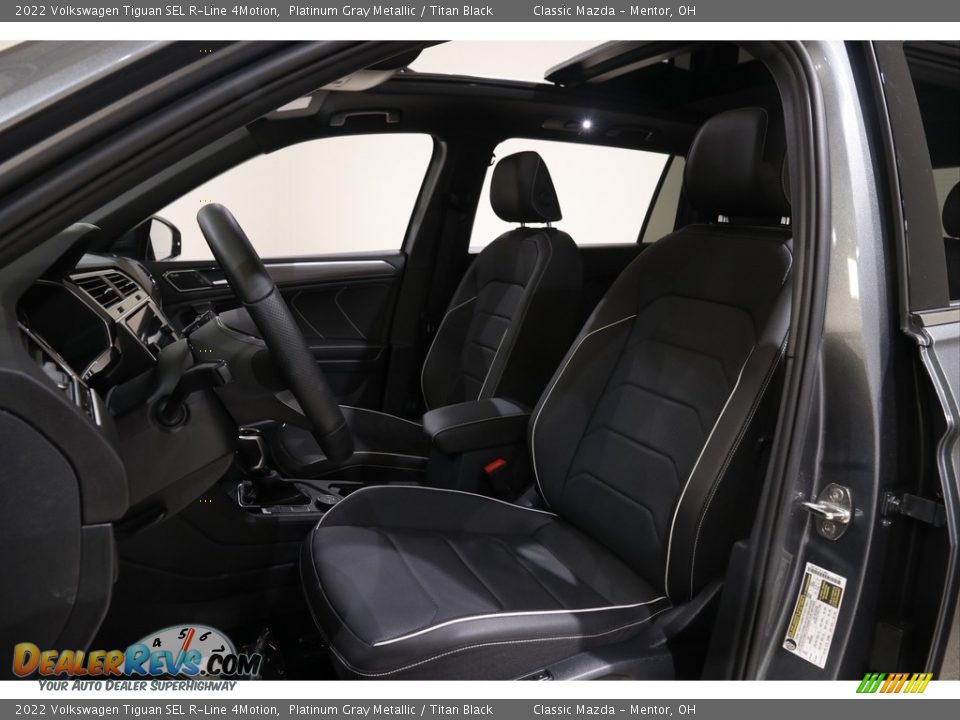 2022 Volkswagen Tiguan SEL R-Line 4Motion Platinum Gray Metallic / Titan Black Photo #5