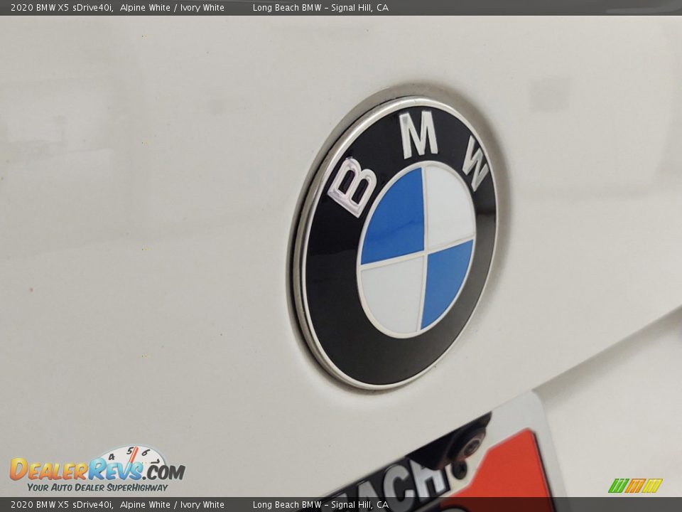 2020 BMW X5 sDrive40i Alpine White / Ivory White Photo #11