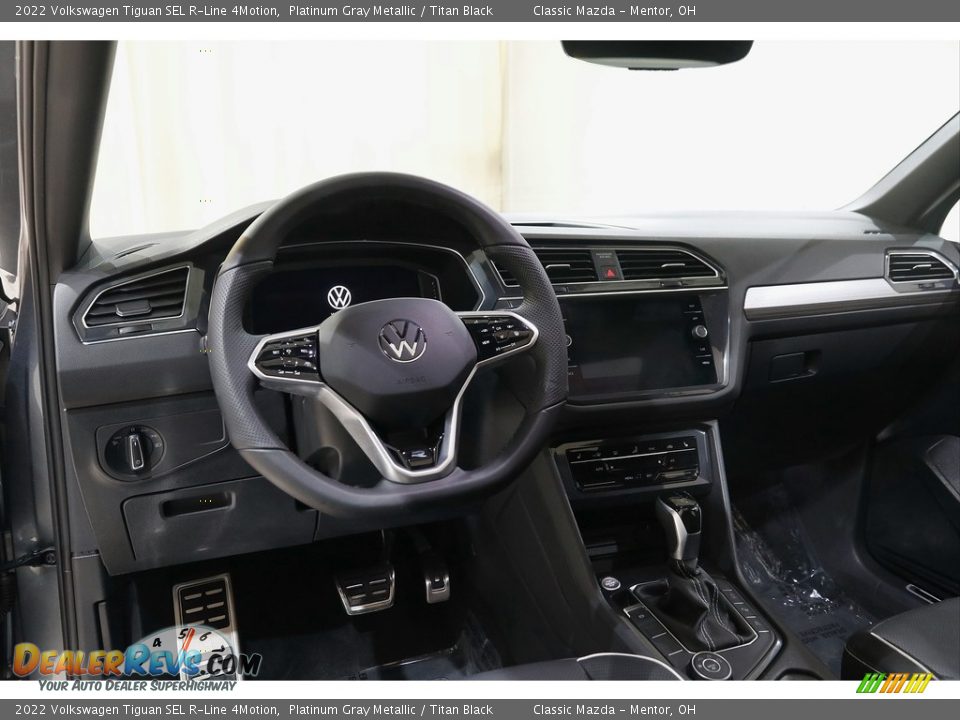 2022 Volkswagen Tiguan SEL R-Line 4Motion Platinum Gray Metallic / Titan Black Photo #6