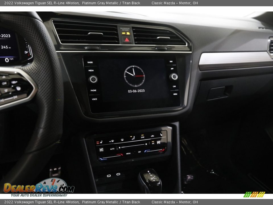 2022 Volkswagen Tiguan SEL R-Line 4Motion Platinum Gray Metallic / Titan Black Photo #9