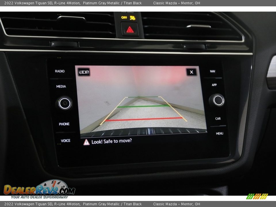 2022 Volkswagen Tiguan SEL R-Line 4Motion Platinum Gray Metallic / Titan Black Photo #13