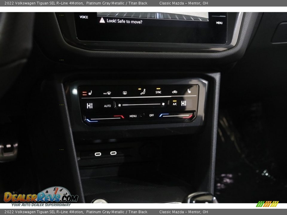 2022 Volkswagen Tiguan SEL R-Line 4Motion Platinum Gray Metallic / Titan Black Photo #14