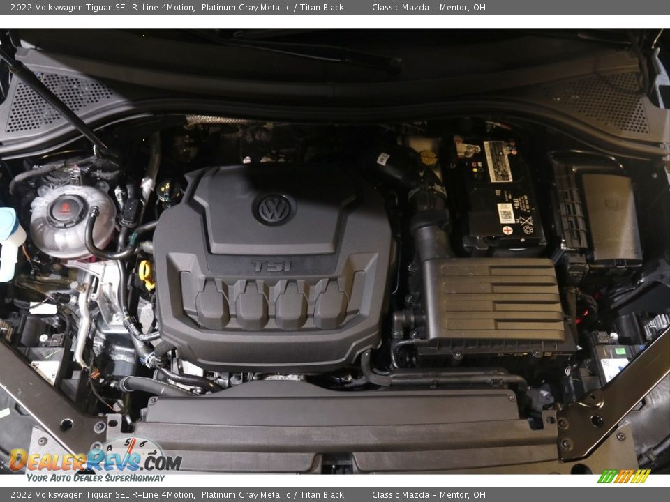 2022 Volkswagen Tiguan SEL R-Line 4Motion Platinum Gray Metallic / Titan Black Photo #20