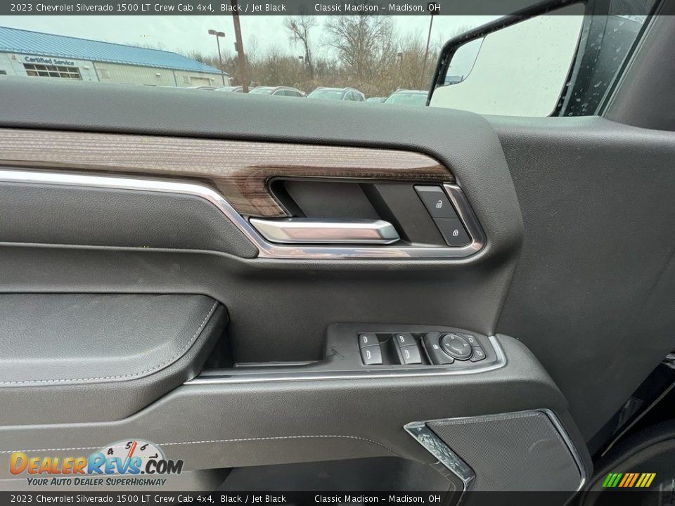 2023 Chevrolet Silverado 1500 LT Crew Cab 4x4 Black / Jet Black Photo #8