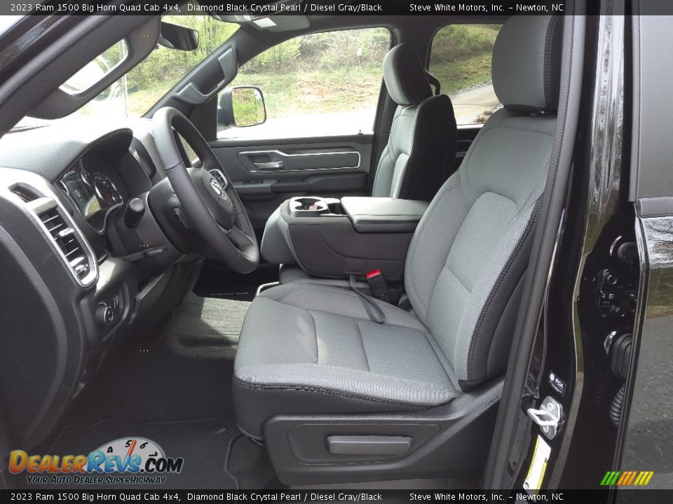 Front Seat of 2023 Ram 1500 Big Horn Quad Cab 4x4 Photo #11