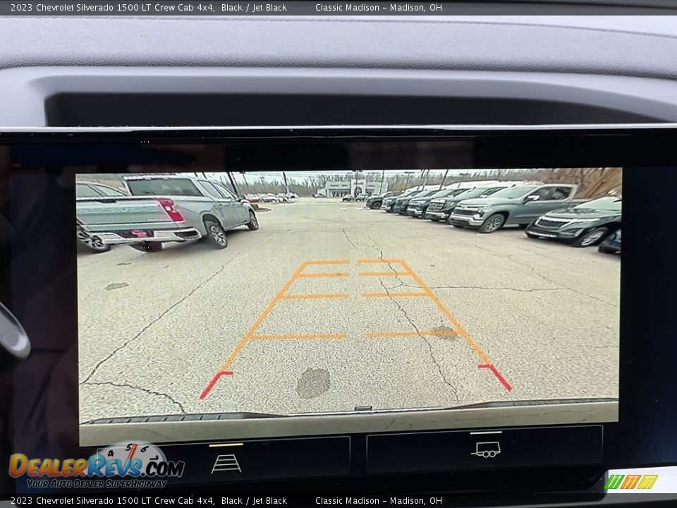 2023 Chevrolet Silverado 1500 LT Crew Cab 4x4 Black / Jet Black Photo #12