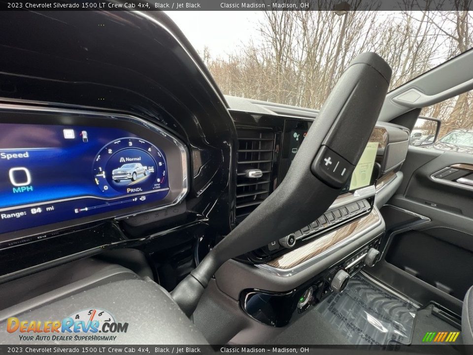 2023 Chevrolet Silverado 1500 LT Crew Cab 4x4 Black / Jet Black Photo #14