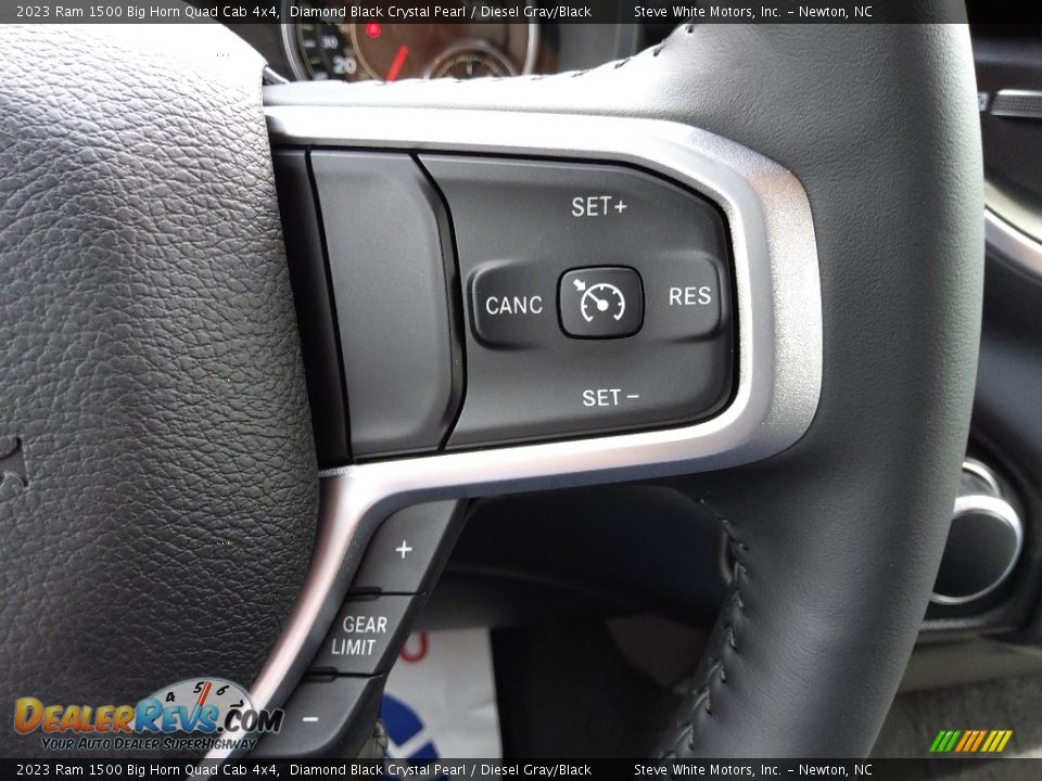 2023 Ram 1500 Big Horn Quad Cab 4x4 Steering Wheel Photo #20