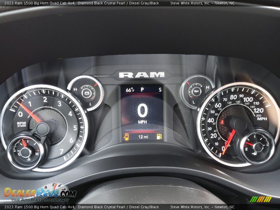 2023 Ram 1500 Big Horn Quad Cab 4x4 Gauges Photo #21