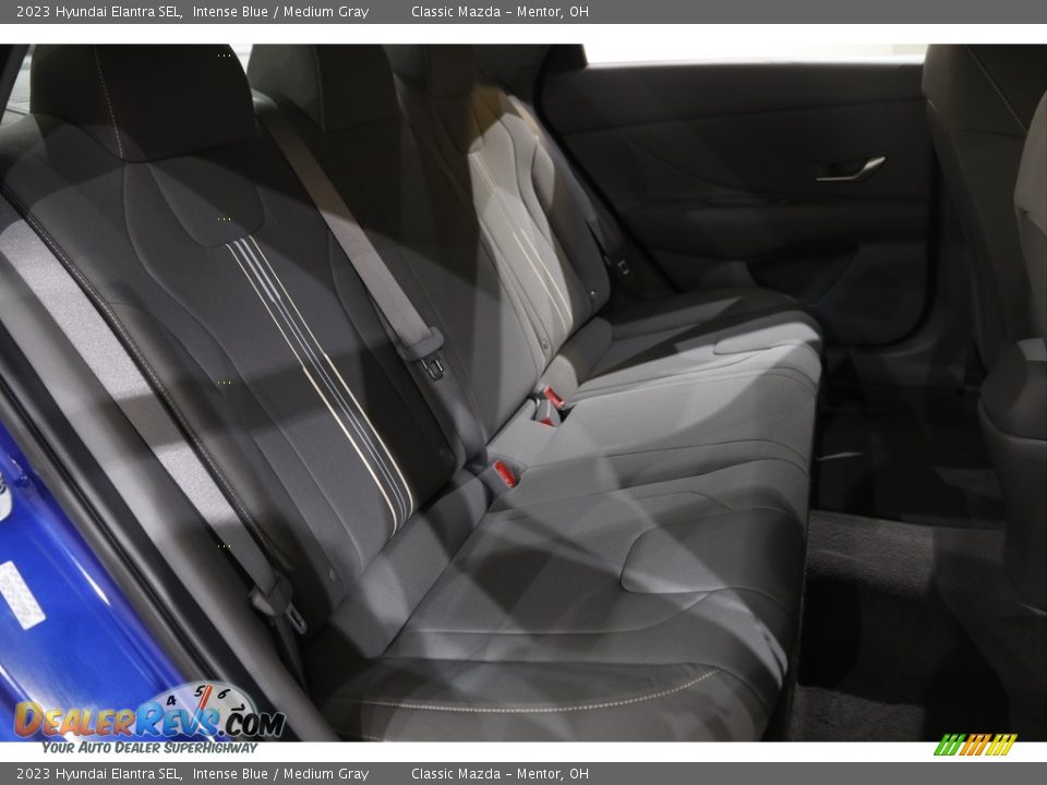 2023 Hyundai Elantra SEL Intense Blue / Medium Gray Photo #17