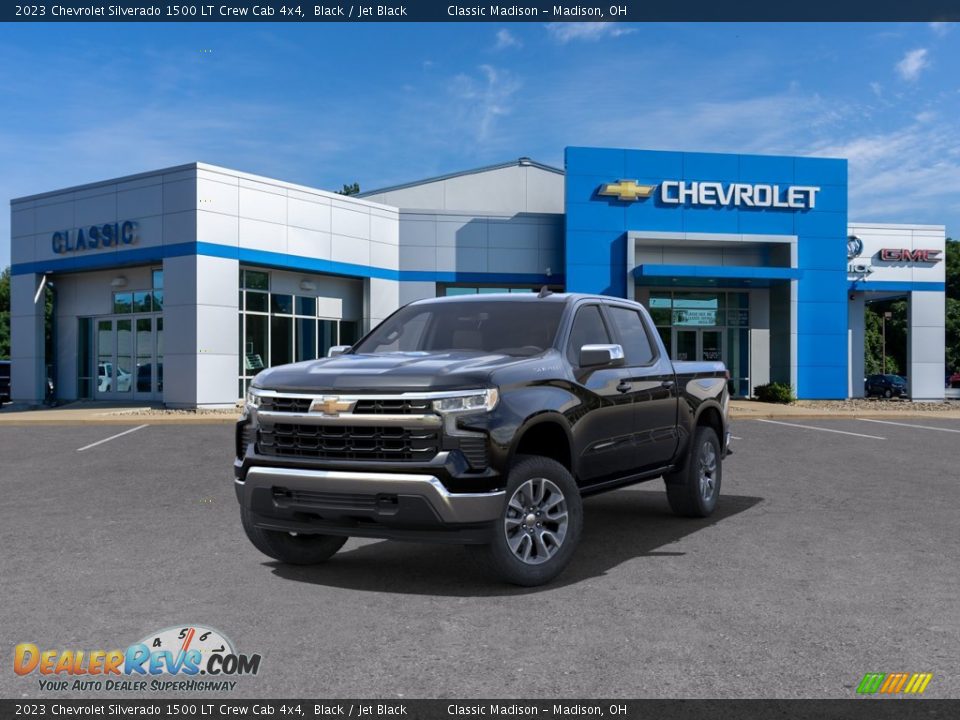 2023 Chevrolet Silverado 1500 LT Crew Cab 4x4 Black / Jet Black Photo #27