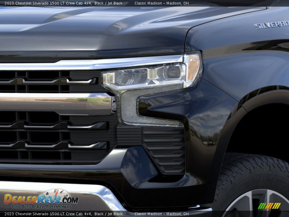 2023 Chevrolet Silverado 1500 LT Crew Cab 4x4 Black / Jet Black Photo #29