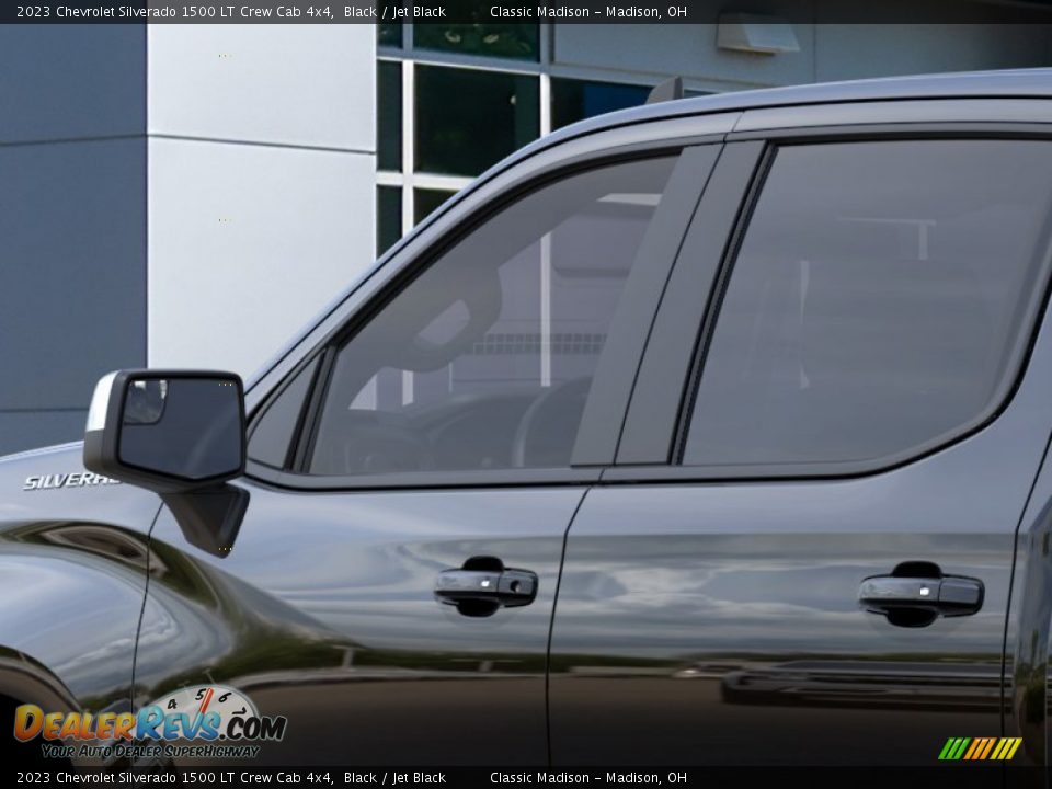 2023 Chevrolet Silverado 1500 LT Crew Cab 4x4 Black / Jet Black Photo #31