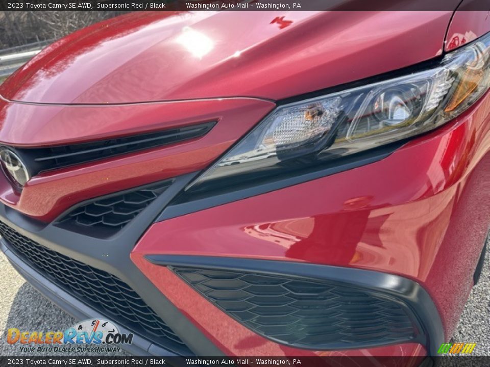 2023 Toyota Camry SE AWD Supersonic Red / Black Photo #23