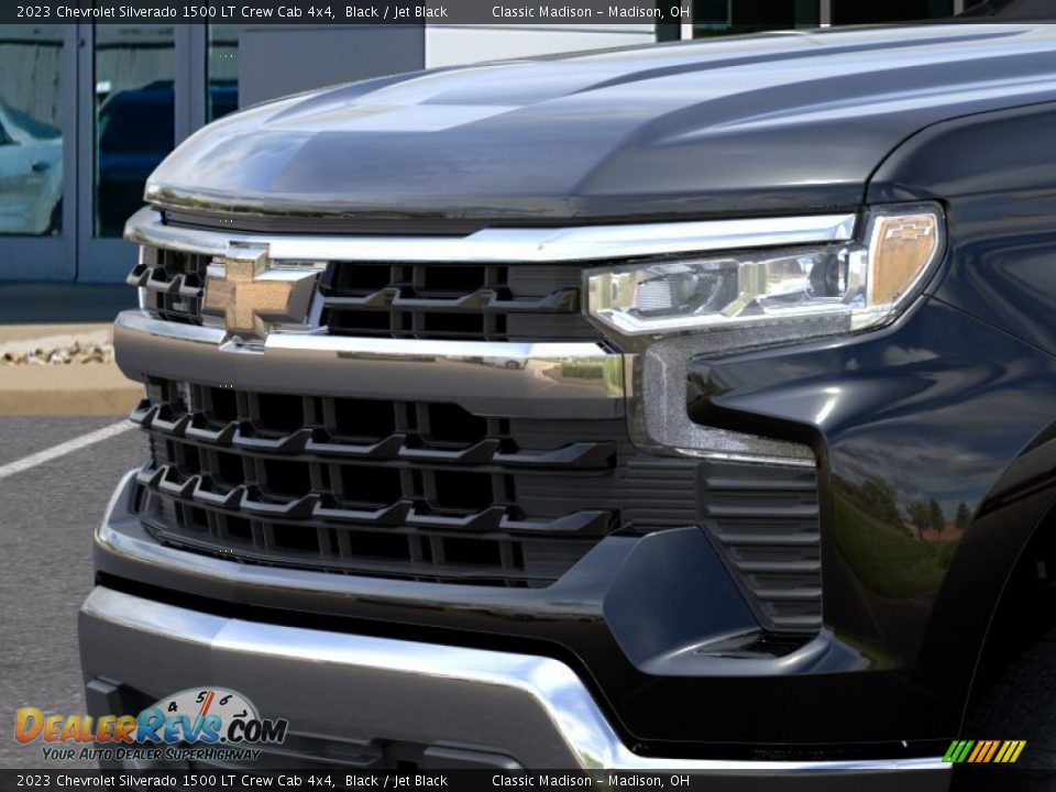 2023 Chevrolet Silverado 1500 LT Crew Cab 4x4 Black / Jet Black Photo #32
