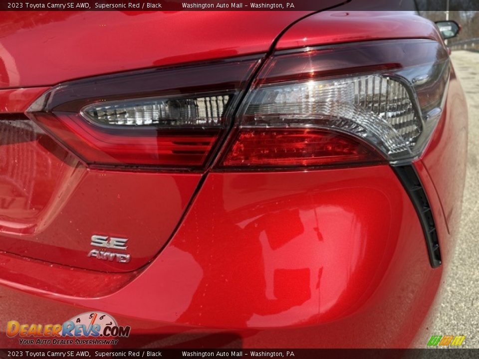 2023 Toyota Camry SE AWD Supersonic Red / Black Photo #24