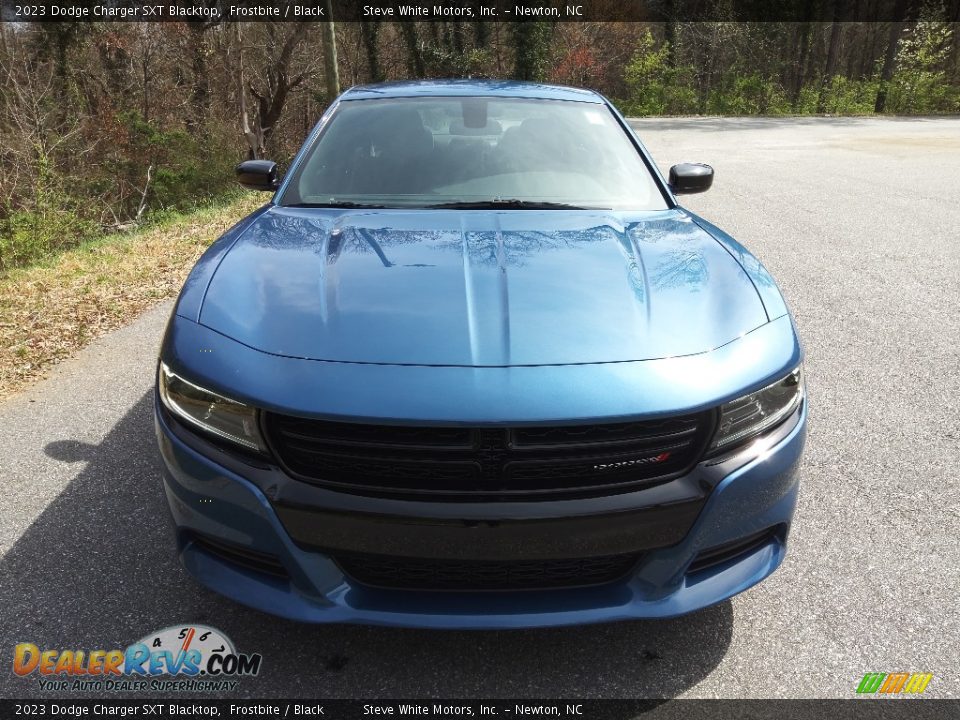 2023 Dodge Charger SXT Blacktop Frostbite / Black Photo #3