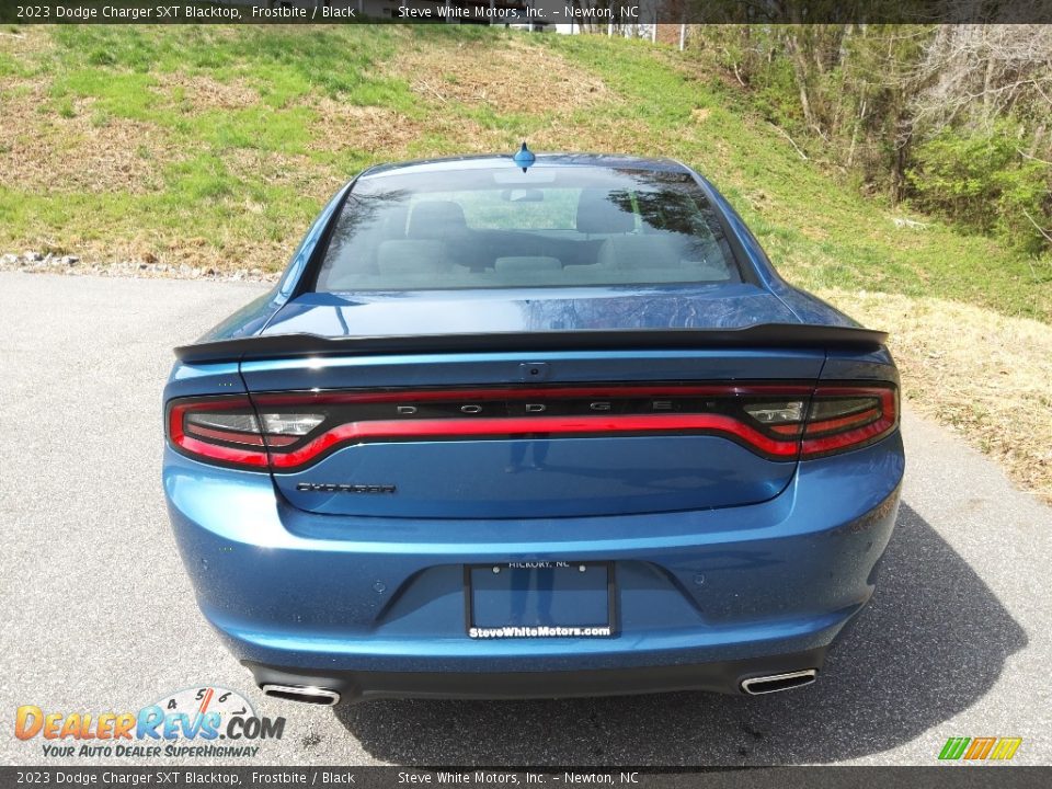 2023 Dodge Charger SXT Blacktop Frostbite / Black Photo #7