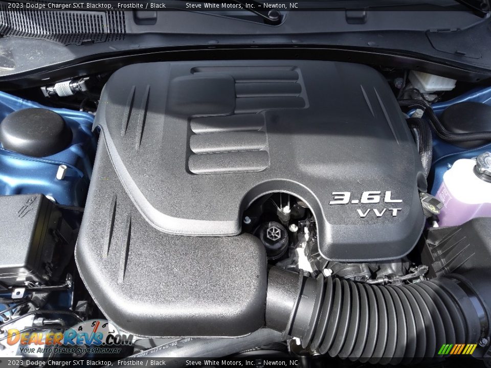 2023 Dodge Charger SXT Blacktop 3.6 Liter DOHC 24-Valve VVT V6 Engine Photo #9