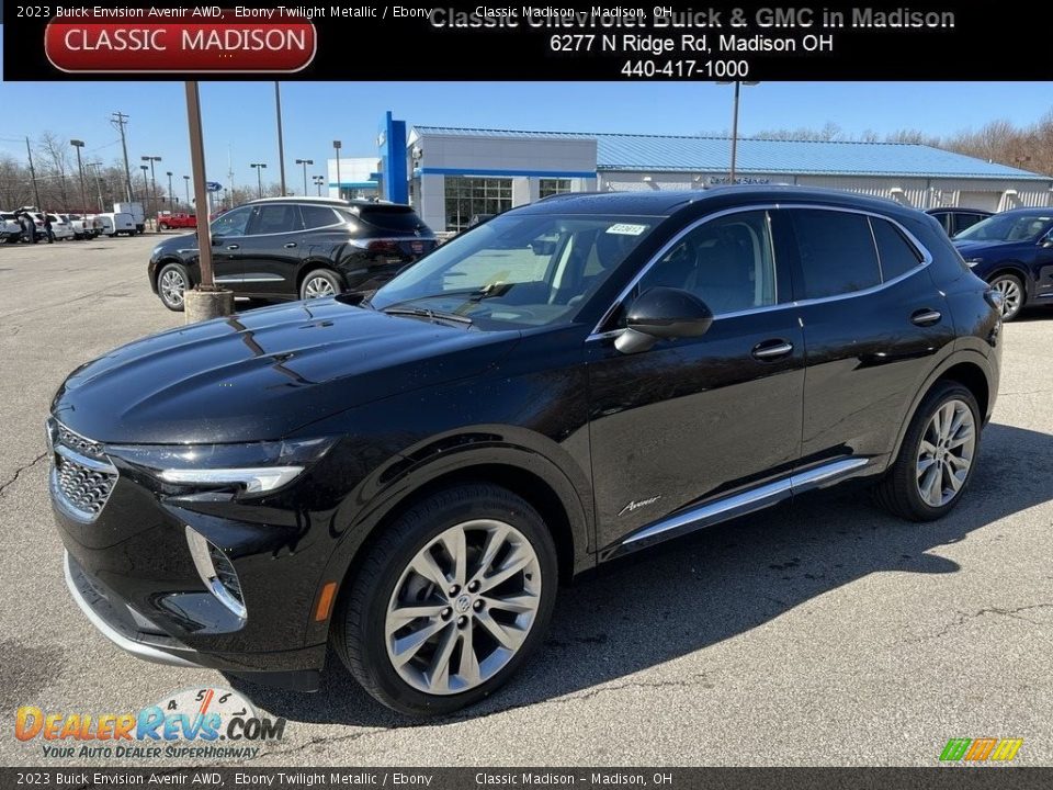 2023 Buick Envision Avenir AWD Ebony Twilight Metallic / Ebony Photo #1