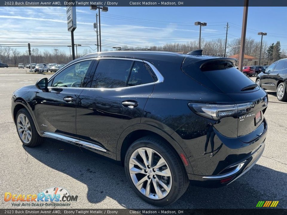 2023 Buick Envision Avenir AWD Ebony Twilight Metallic / Ebony Photo #2