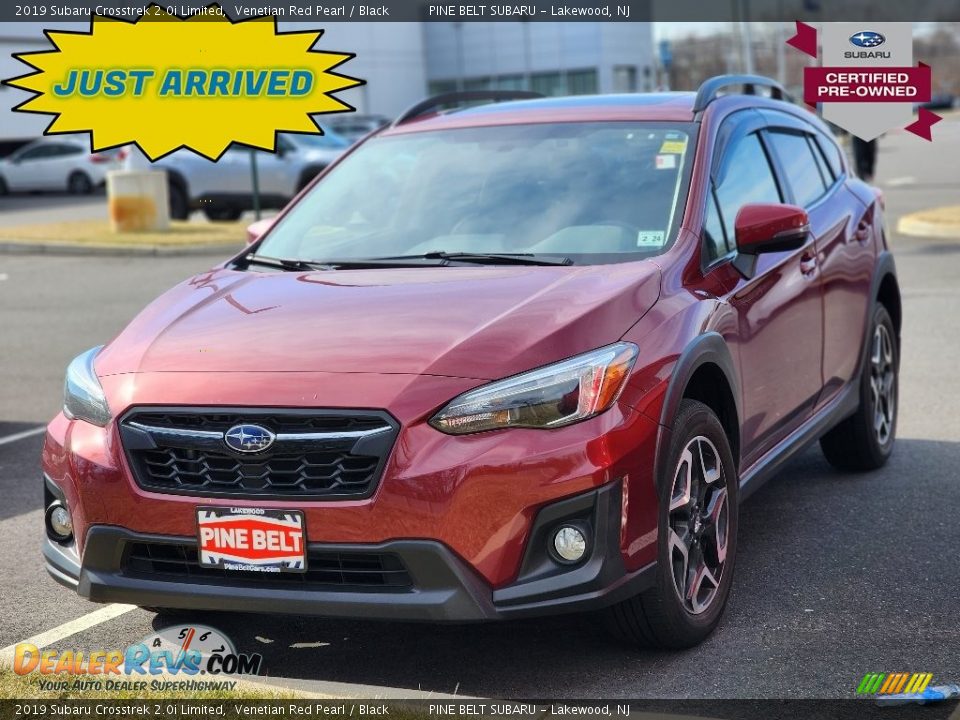 2019 Subaru Crosstrek 2.0i Limited Venetian Red Pearl / Black Photo #1