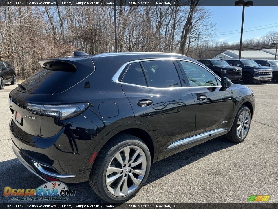 2023 Buick Envision Avenir AWD Ebony Twilight Metallic / Ebony Photo #3