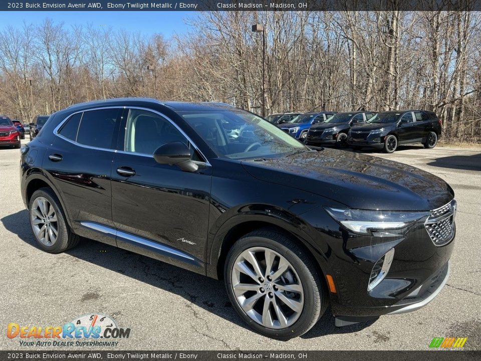 2023 Buick Envision Avenir AWD Ebony Twilight Metallic / Ebony Photo #4