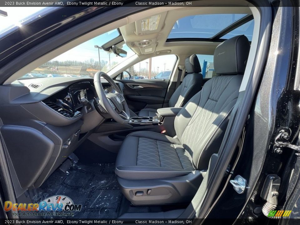 2023 Buick Envision Avenir AWD Ebony Twilight Metallic / Ebony Photo #6